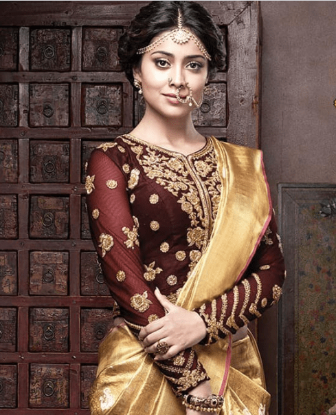 Shriya saranin saree